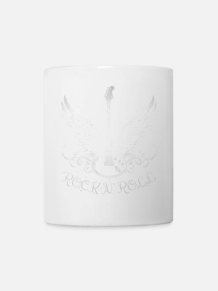 Rock 'n' Roll Guitar - Mug blanc - blanc