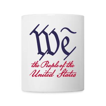 Wir, das Volk 2 - Tasse - Weiß - Vorne