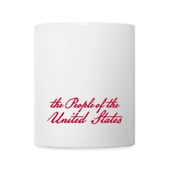 We the People 2 (dark) - Mug - white - Front