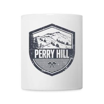 Perry Hill Bergabzeichen - Tasse - Weiß - Vorne