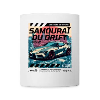 Samouraï Drift Urbaine - Mug blanc - blanc - Devant