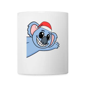 Koala Weihnachten - Tasse - Weiß - Vorne