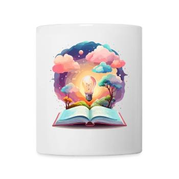 Enchanting Books Worlds - Mug - white - Front