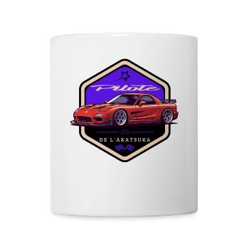Pulse Voiture Badge Akatsuka - Mug blanc - blanc - Devant
