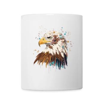 Eagle Watercolor - Mug - white - Front