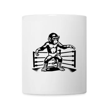 Wrestling Monkey World - Tasse - Weiß - Vorne