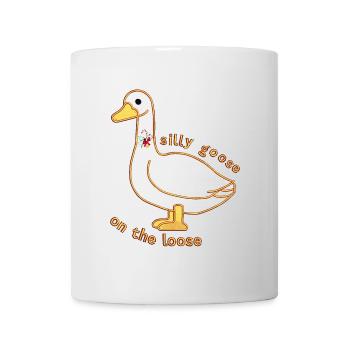 silly goose on the loose - Mug - white - Front
