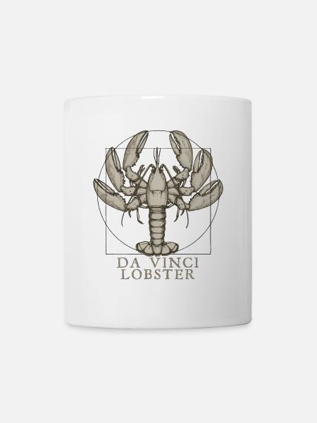Homard De Vinci - Mug blanc - blanc