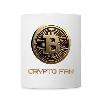 Bitcoin 3D Cryptocurrency - Mug - white - Front