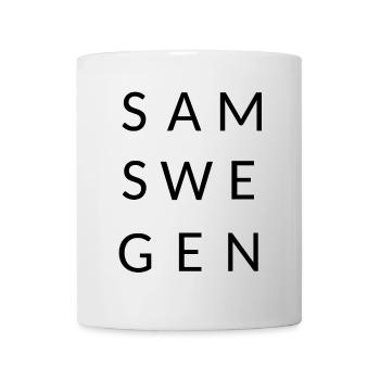 samswegen TRANSPARENTTOP sw o nav - Tasse - Weiß - Vorne