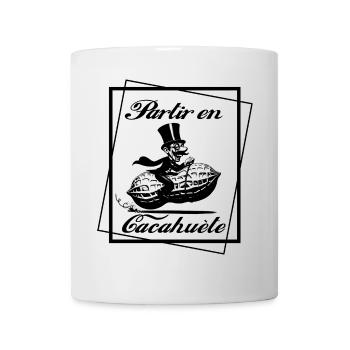 Erdnuss-Trip - Tasse - Weiß - Vorne