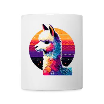 Alpaka - Tasse - Weiß - Vorne