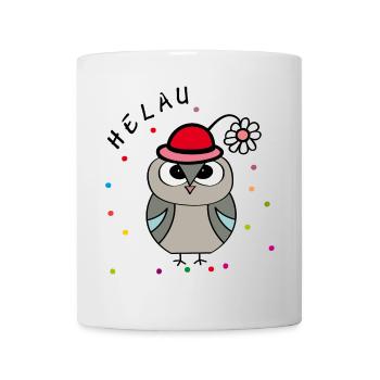 Helau Carnival Owl - Mug - white - Front