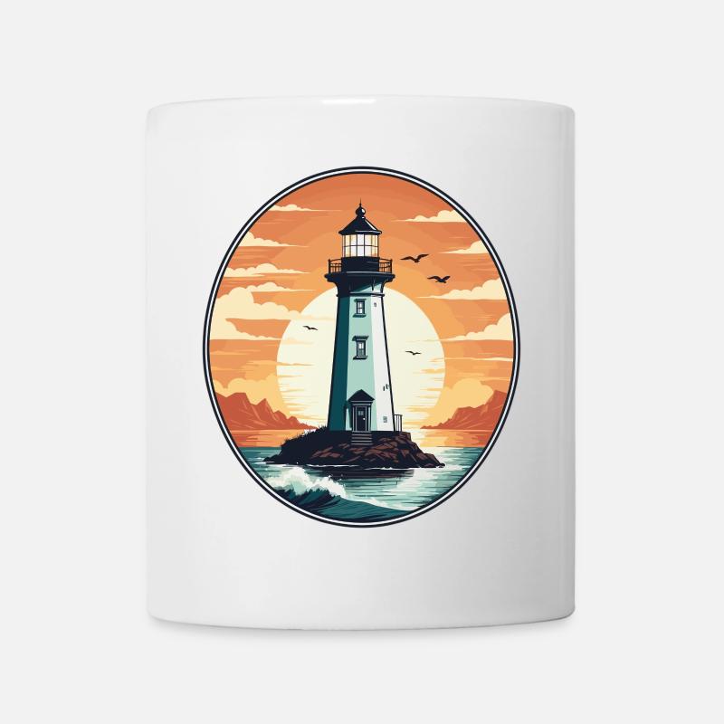 Phare - Mug blanc - blanc