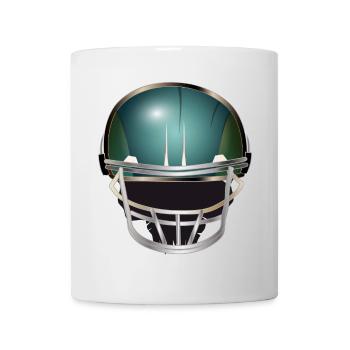 Footballhelm Motiv für Football Fans - Tasse - Weiß - Vorne