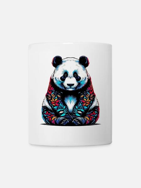 Panda - Tasse - Weiß