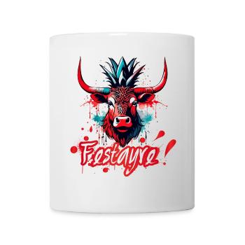 Festayre ! Féria de Bézier, Dax, Nîmes, Bayonne... - Mug blanc - blanc - Devant