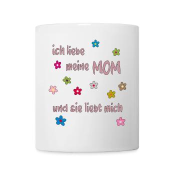 J’aime ma mère - Mug blanc - blanc - Devant