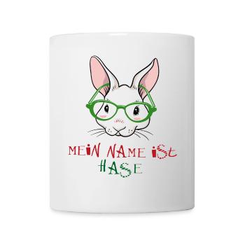 My name is Rabbit - Mug - white - Front
