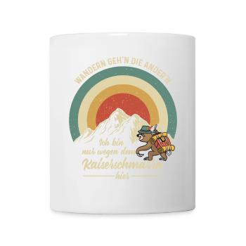 Wandern - Tasse - Weiß - Vorne