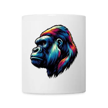 Gorille - Mug blanc - blanc - Devant