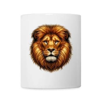 Lion - Mug - white - Front