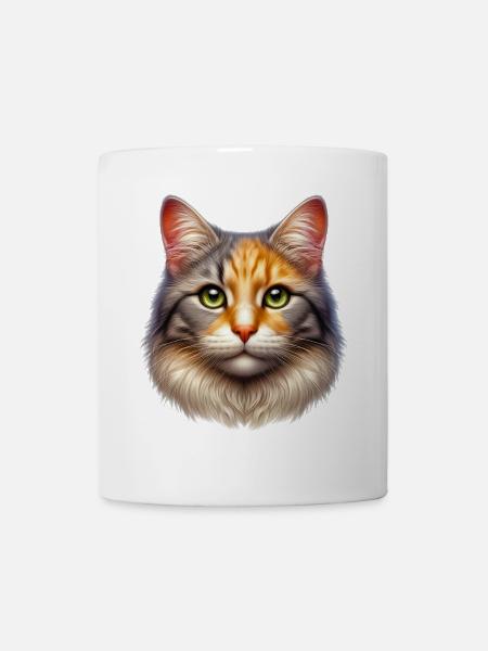 Katze - Tasse - Weiß