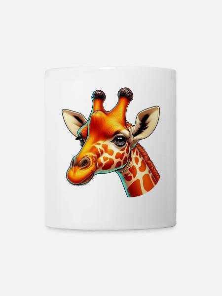 Giraffe - Tasse - Weiß