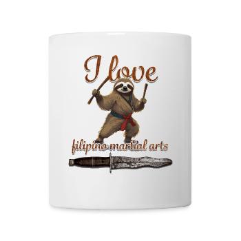 J’aime les arts martiaux philippins - Mug blanc - blanc - Devant