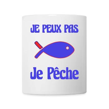 I CAN'T. I FISHED. FISHERMAN. HUMOR. RETIREMENT - Mug - white - Front