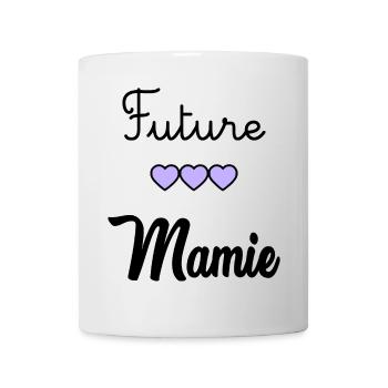 FUTURE MAMIE - Mug blanc - blanc - Devant