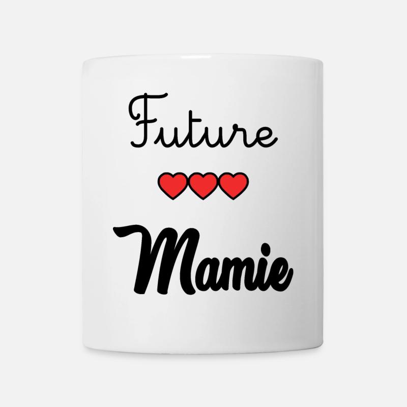 FUTURE MAMIE - Mug blanc - blanc