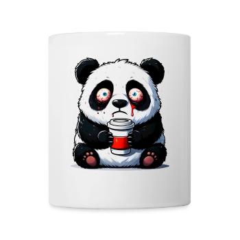 Caffeine Panda - Mug - white - Front