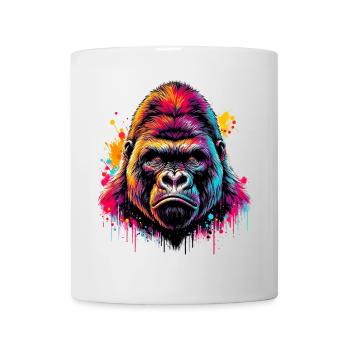 Gorilla - Mug - white - Front