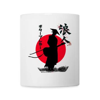 Ronin Guitar Player - Mug - white - Front