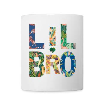 LIL BRO - Bruder -Kleiner Bruder - Partnerlook - Tasse - Weiß - Vorne