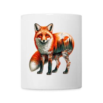 Renard - Mug blanc - blanc - Devant