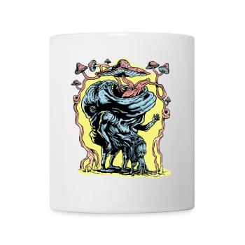 Die magische Pilzreise - Tasse - Weiß - Vorne
