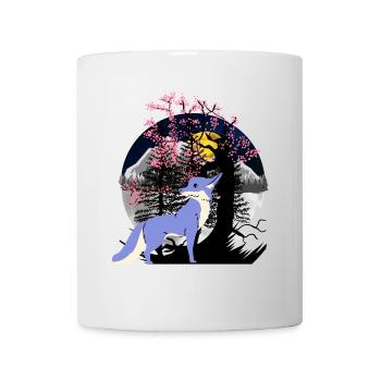 Forest dwellers, foxes, foxes, forest animals, nature - Mug - white - Front