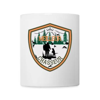 Meilleur chasseur pour papa, papy, ami, mari - Mug blanc - blanc - Devant