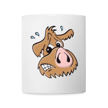 Pig dog - oops - Mug - white - Front
