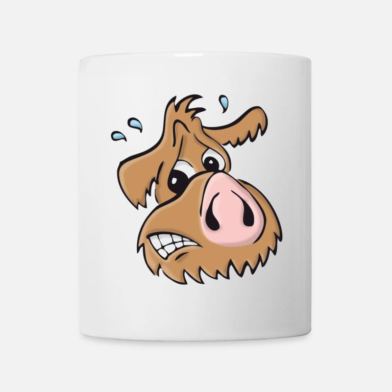 Schweinehund - ups - Tasse - Weiß