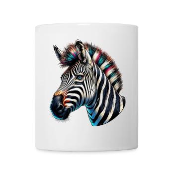 Zebra - Tasse - Weiß - Vorne