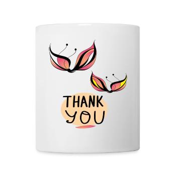 Thank You - Mug - white - Front
