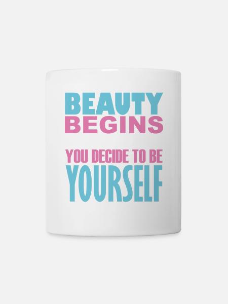 quote for transgender - Mug - white