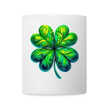 Four-leaf clover - Mug - white - Front