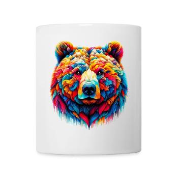 Ours - Mug blanc - blanc - Devant