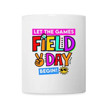 School Field Days Let the Games Begin Teacher 2024 - Mug - white - Front
