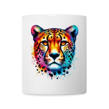 Guépard - Mug blanc - blanc - Devant