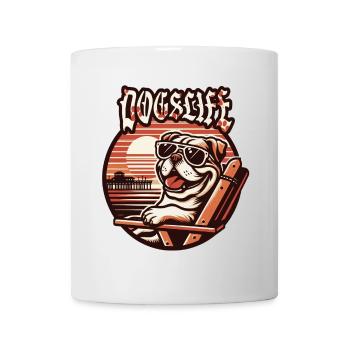 dog Usedom T-Shirt – Ostsee Streetwear Design - Mug - white - Front